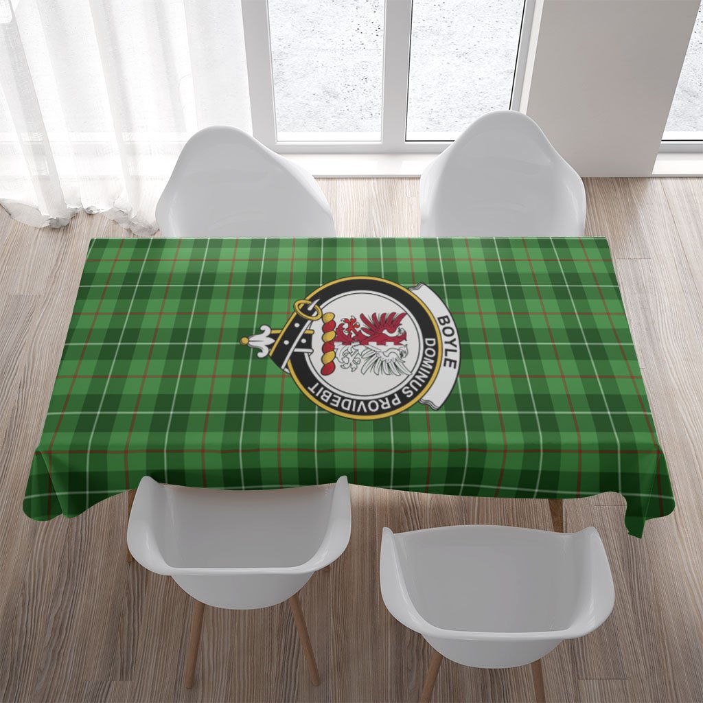 Boyle Tartan Crest Tablecloth