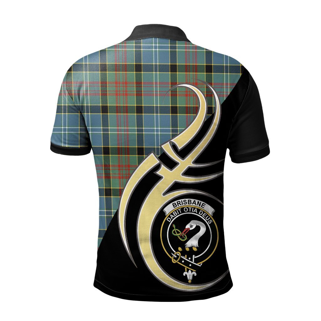 Brisbane Modern Tartan Polo Shirt - Believe In Me Style