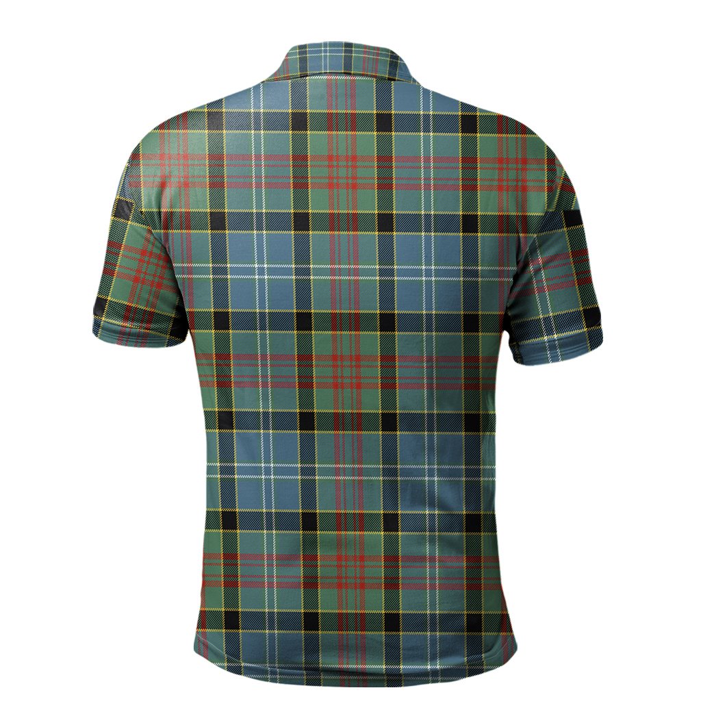 Brisbane Modern Tartan Polo Shirt