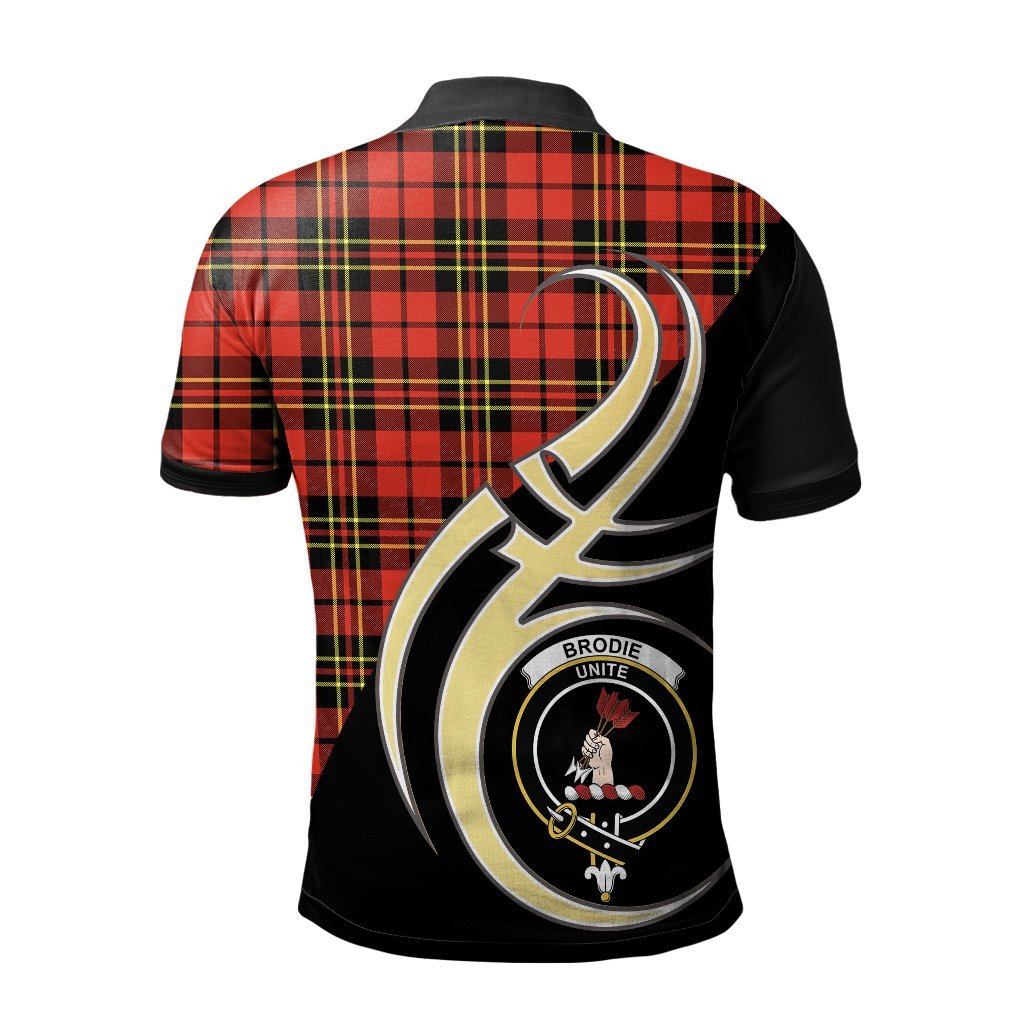 Brodie Modern Tartan Polo Shirt - Believe In Me Style