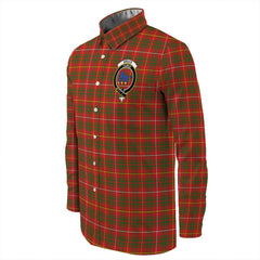 Bruce Modern Tartan Long Sleeve Button Shirt