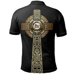 Bruce Clan Unisex Polo Shirt - Celtic Tree Of Life