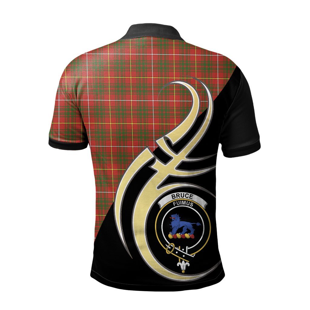 Bruce Modern Tartan Polo Shirt - Believe In Me Style