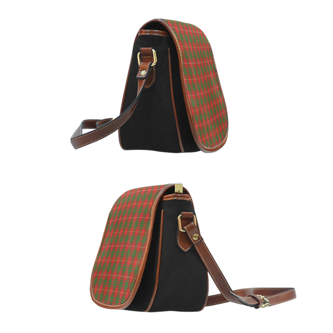 Bruce Vestiarium Tartan Saddle Handbags