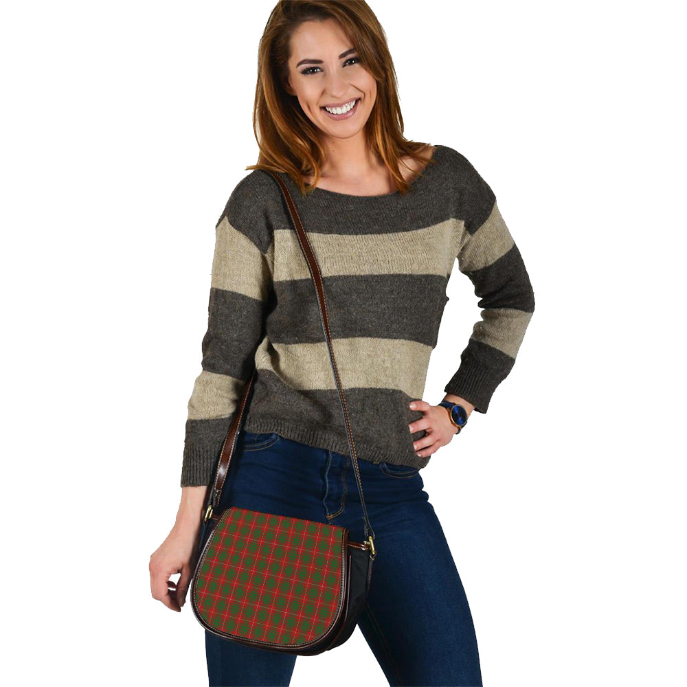 Bruce Vestiarium Tartan Saddle Handbags