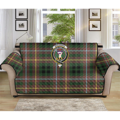 Buchanan Hunting Tartan Crest Sofa Protector