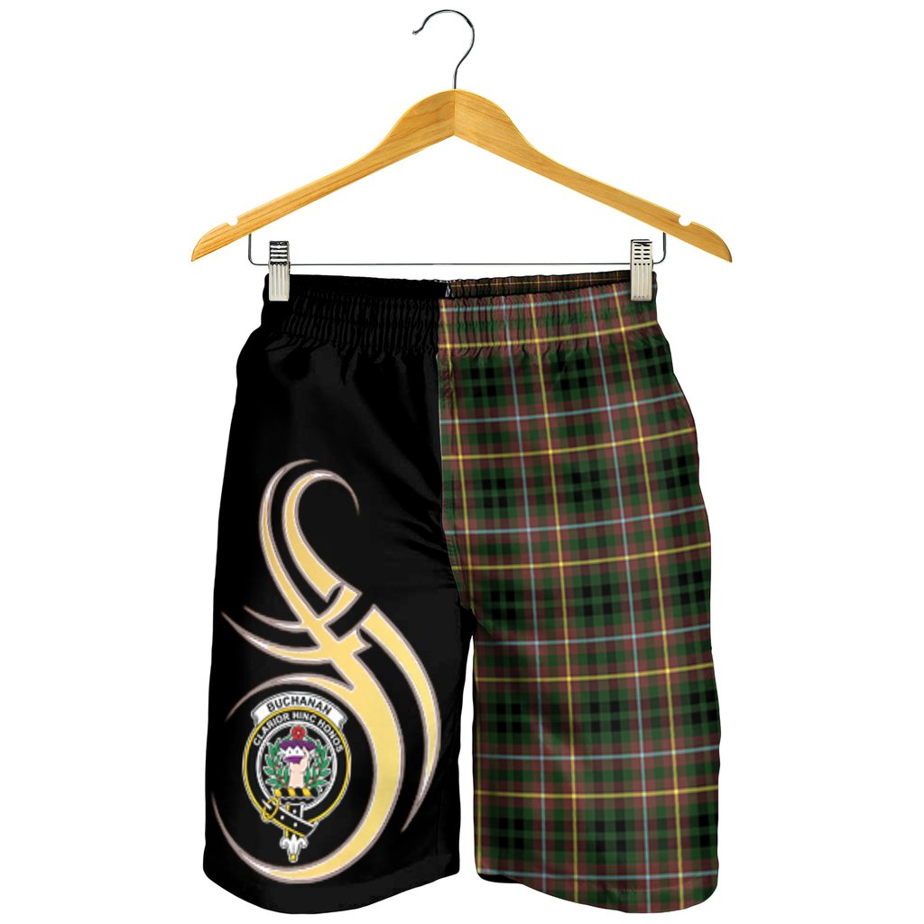 Buchanan Hunting Tartan Crest Men's Short PM8