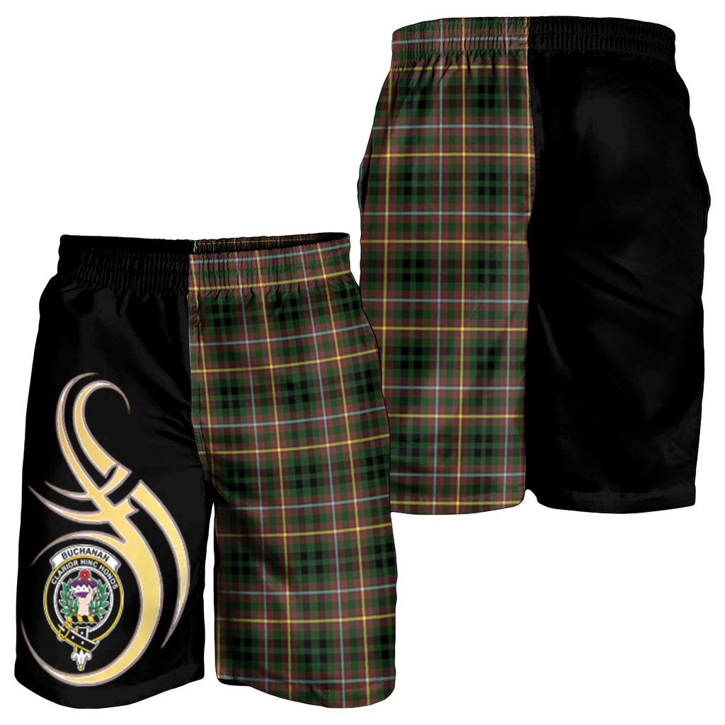 Buchanan Hunting Tartan Crest Men's Short PM8