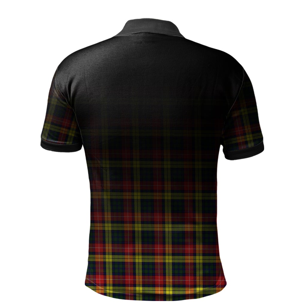 Buchanan Modern Tartan Polo Shirt - Alba Celtic Style