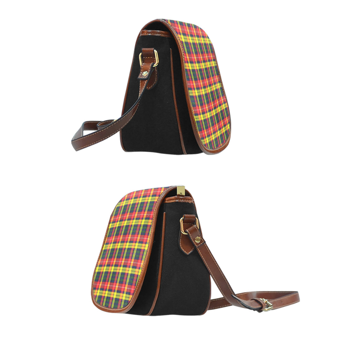 Buchanan Modern Tartan Saddle Handbags