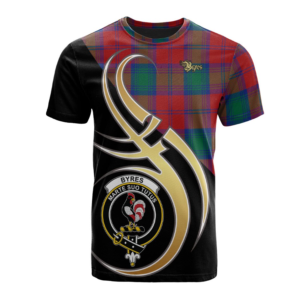 Byres Tartan T-shirt - Believe In Me Style