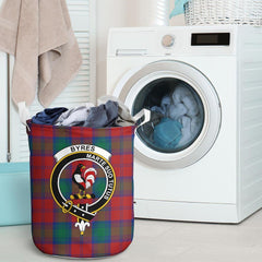 Byres Tartan Laundry Basket