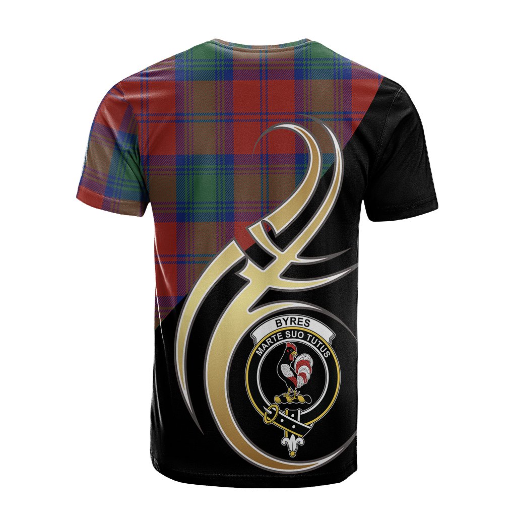 Byres Tartan T-shirt - Believe In Me Style