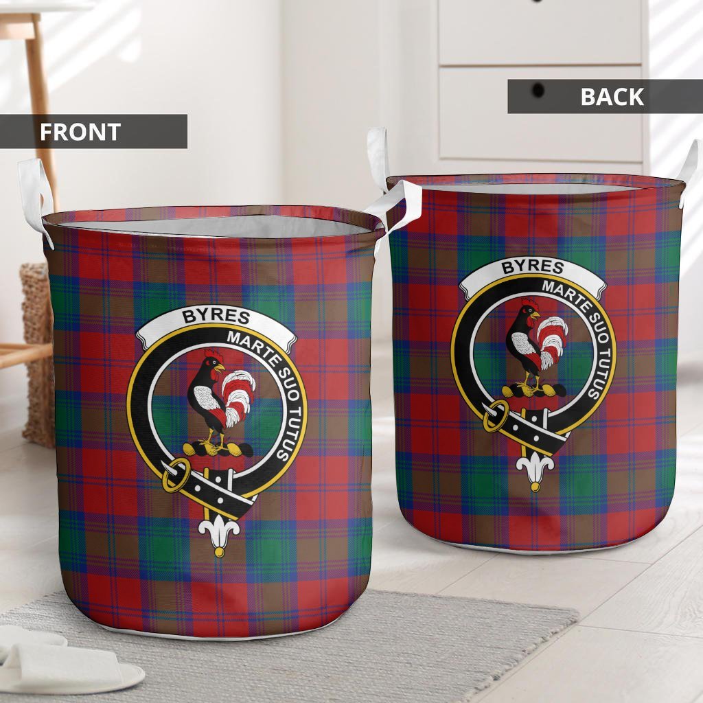 Byres Tartan Laundry Basket