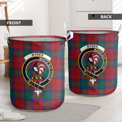 Byres Tartan Laundry Basket