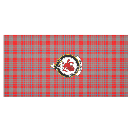 Moubray Tartan Crest Tablecloth