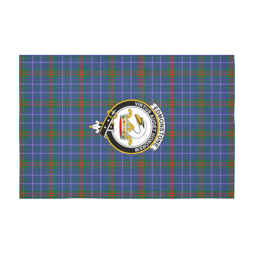 Edmonstone Tartan Crest Tablecloth