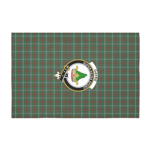 Gayre Tartan Crest Tablecloth