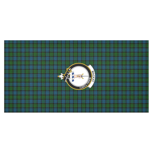 MacKay Tartan Crest Tablecloth