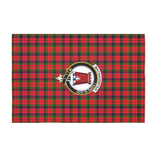 MacNaughten Tartan Crest Tablecloth