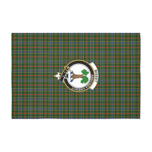 Bisset Tartan Crest Tablecloth