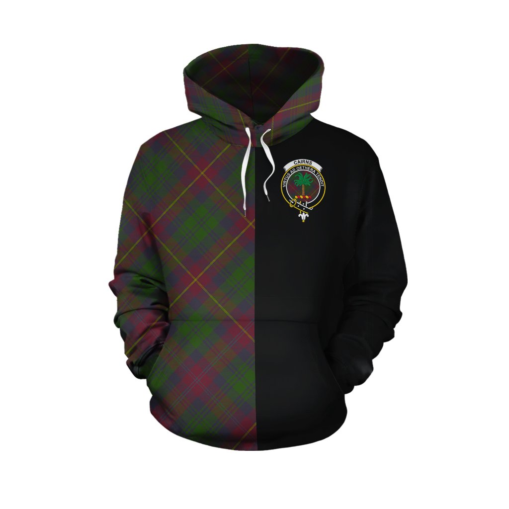 Cairns Tartan Hoodie Half of Me - Cross Style