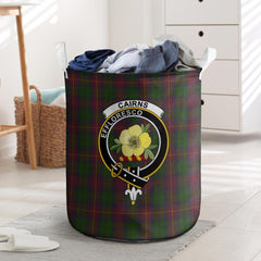 Cairns Tartan Crest Laundry Basket