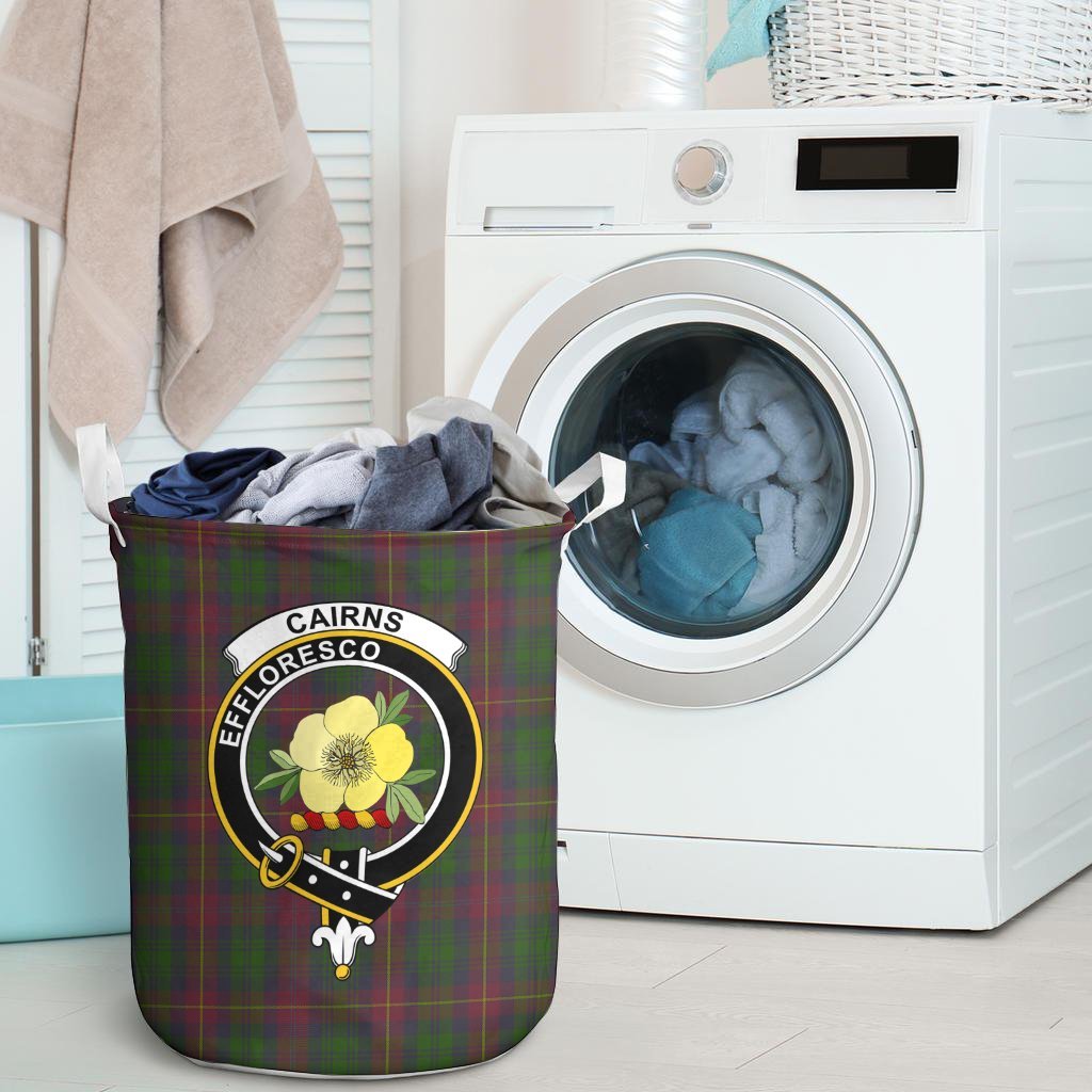 Cairns Tartan Crest Laundry Basket