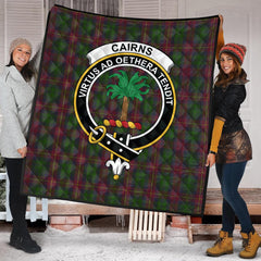 Cairns Tartan Crest Quilt