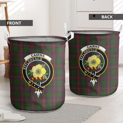 Cairns Tartan Crest Laundry Basket