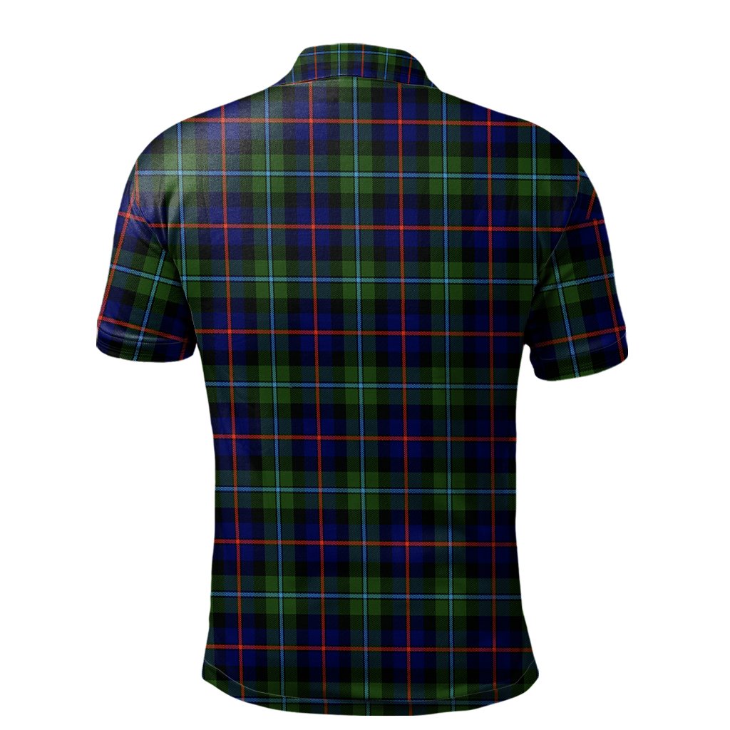 Calder Modern Tartan Polo Shirt