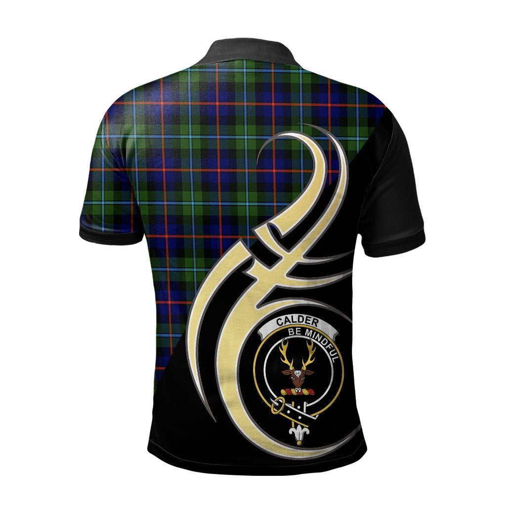 Calder Modern Tartan Polo Shirt - Believe In Me Style