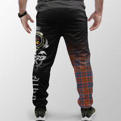 Cameron Of Lochiel Ancient Tartan Crest Jogger Sweatpants - Alba Celtic Style