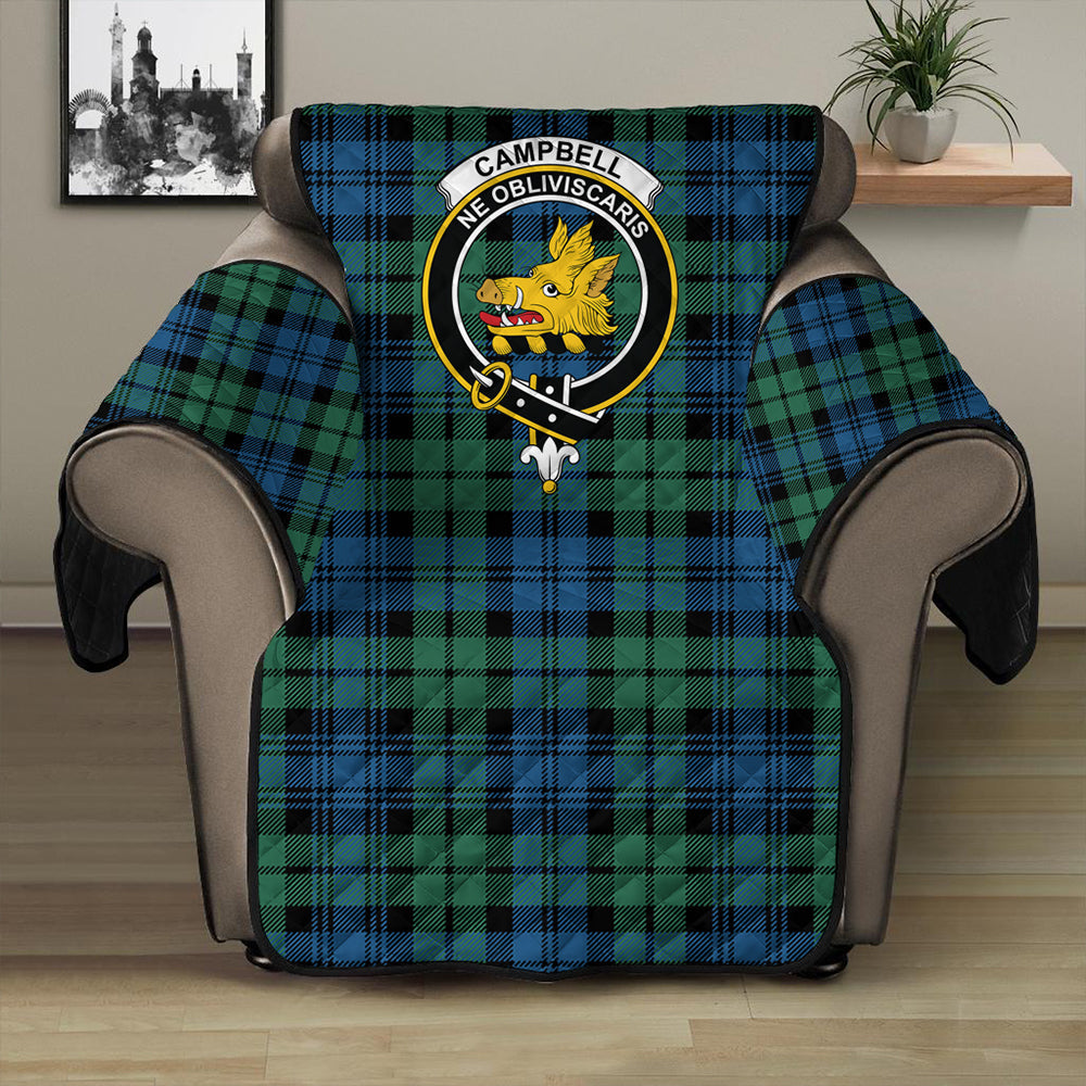 Campbell Ancient 02 Tartan Crest Sofa Protector