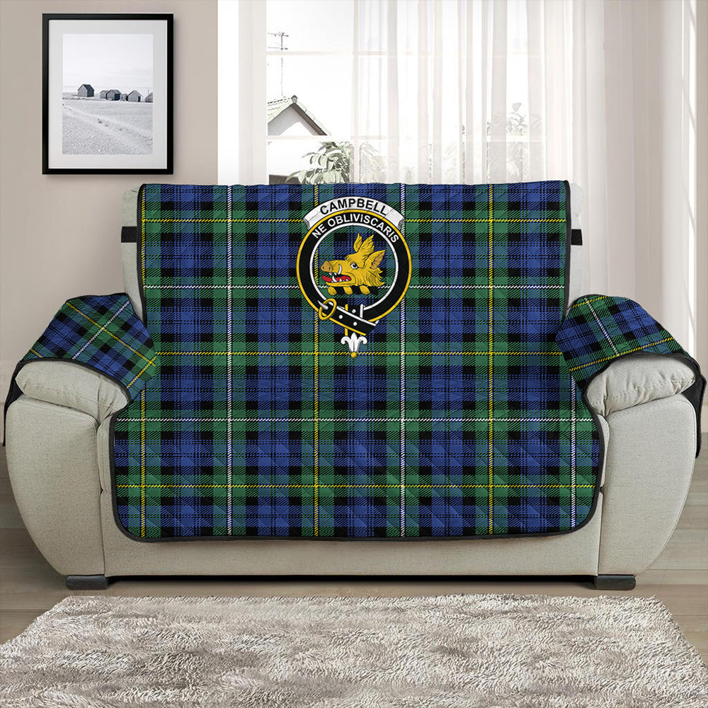 Campbell Argyll Ancient Tartan Crest Sofa Protector