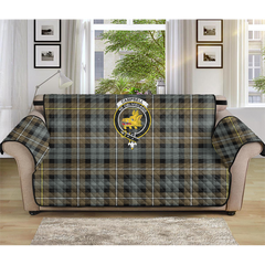 Campbell Argyll Weathered Tartan Crest Sofa Protector