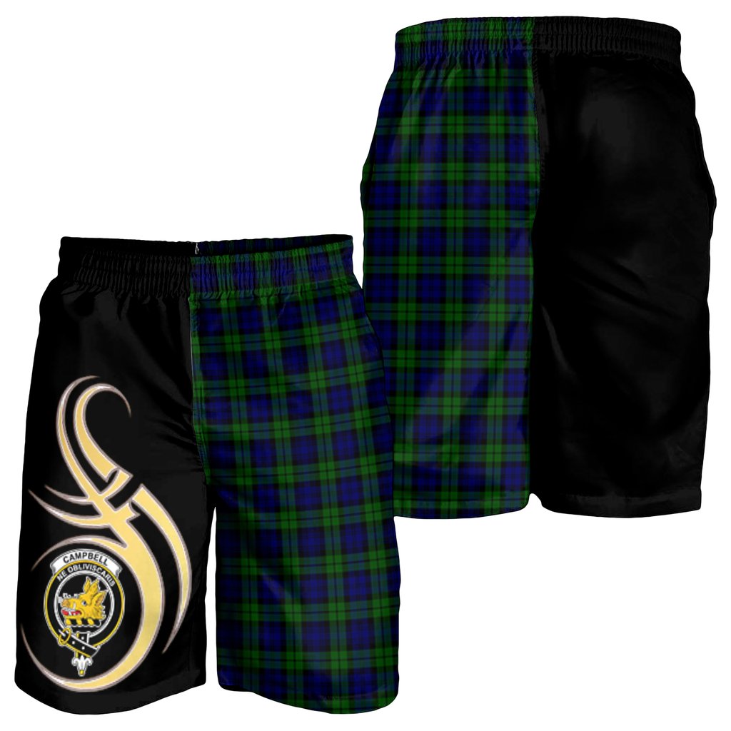 Campbell Modern Tartan Crest Men's Short PM8