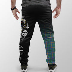 Carmichael Ancient Tartan Crest Jogger Sweatpants - Alba Celtic Style