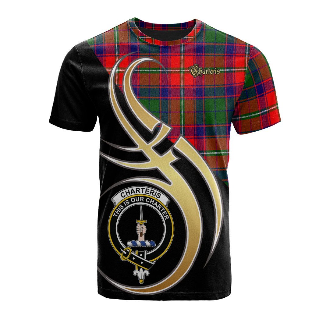 Charteris Tartan T-shirt - Believe In Me Style