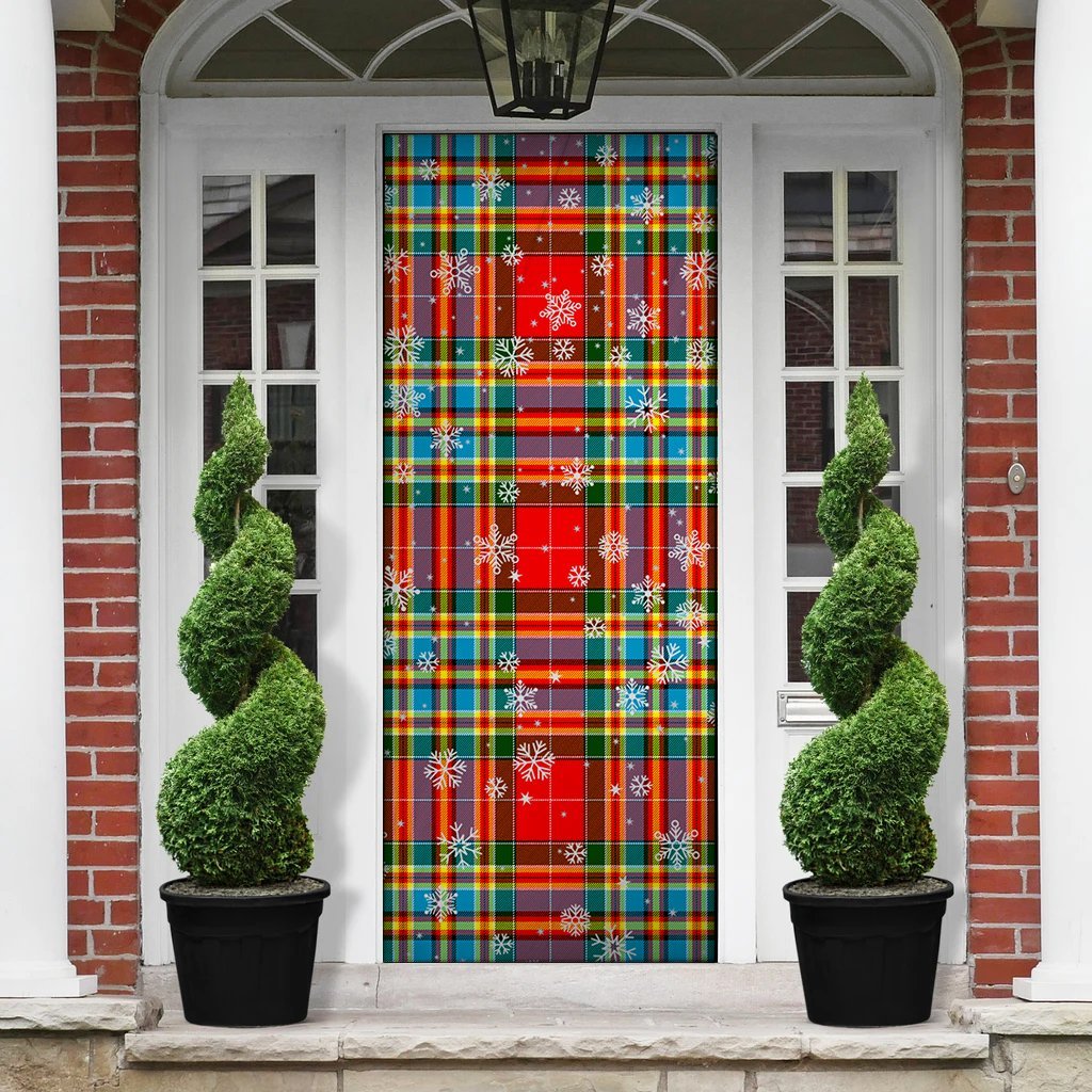 Chattan Christmas Tartan Door Socks