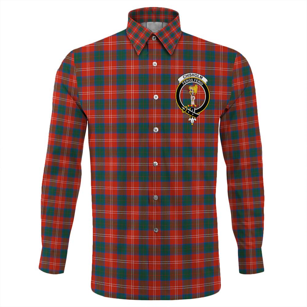 Chisholm Ancient Tartan Long Sleeve Button Shirt