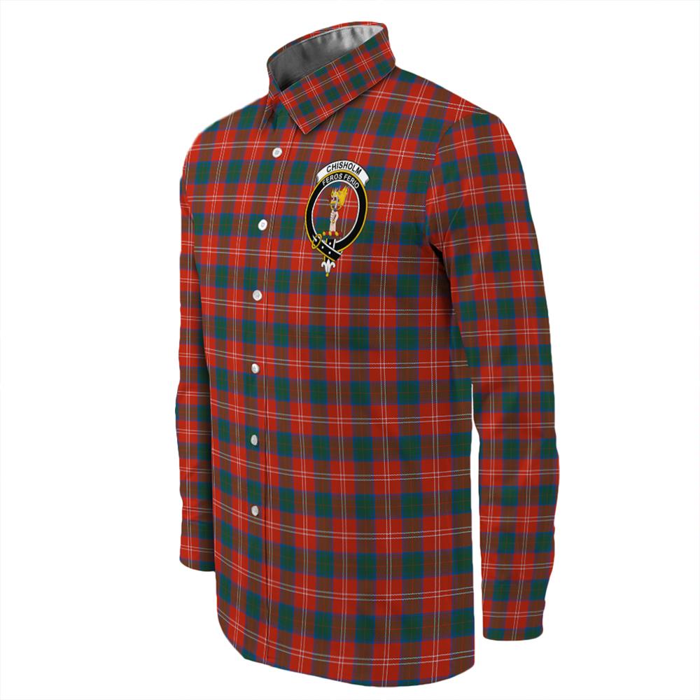 Chisholm Ancient Tartan Long Sleeve Button Shirt