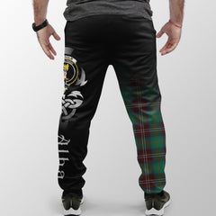 Chisholm Hunting Ancient Tartan Crest Jogger Sweatpants - Alba Celtic Style