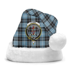 Clark Ancient Tartan Crest Christmas Hat