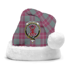 Crawford Ancient Tartan Crest Christmas Hat