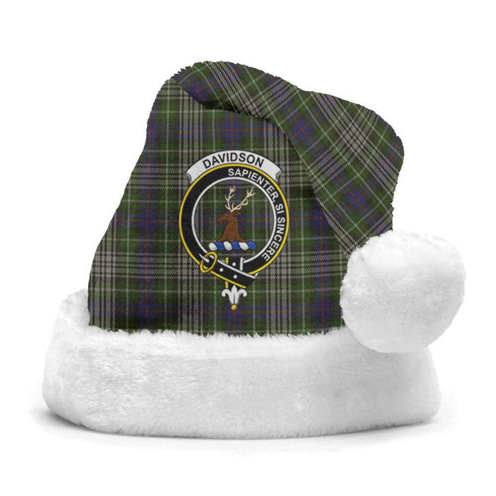 Davidson Tulloch Dress Tartan Crest Christmas Hat