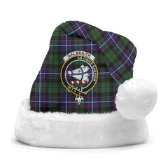 Galbraith Modern Tartan Crest Christmas Hat