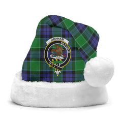 Graham of Menteith Modern Tartan Crest Christmas Hat