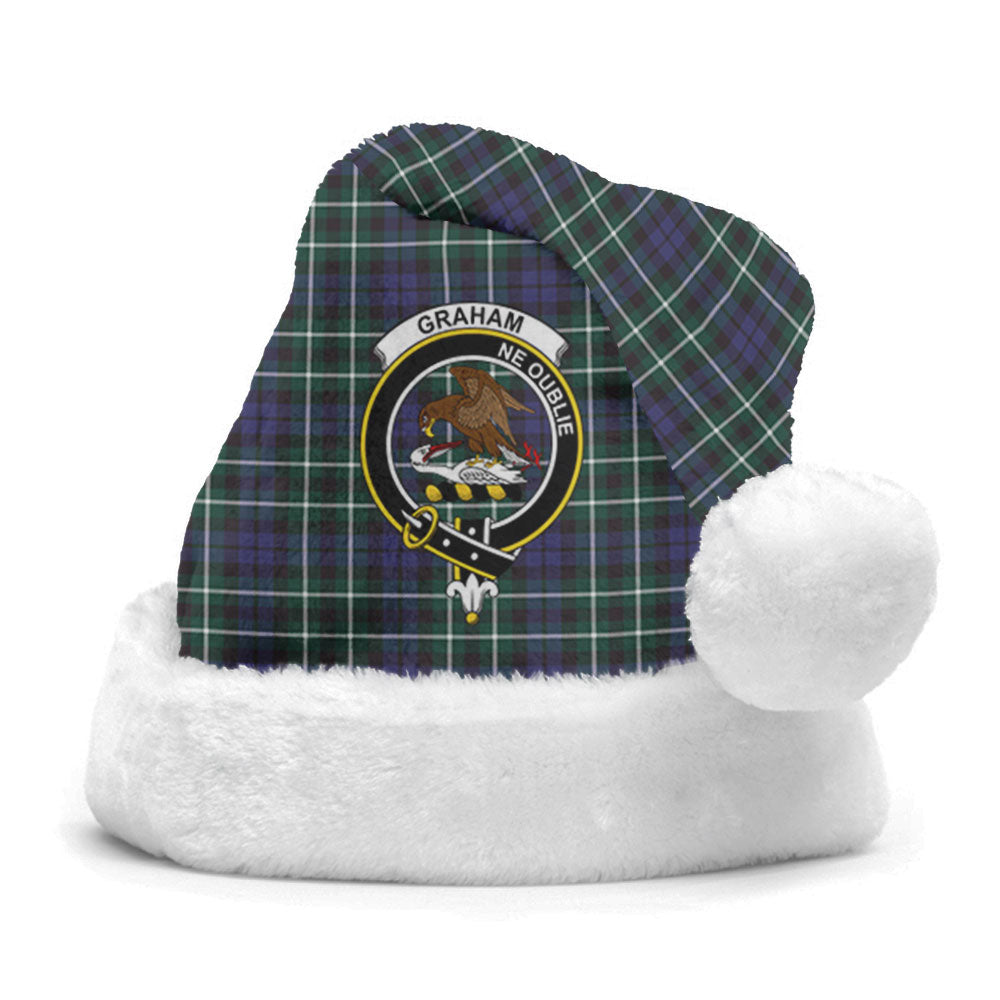 Graham of Montrose Modern Tartan Crest Christmas Hat