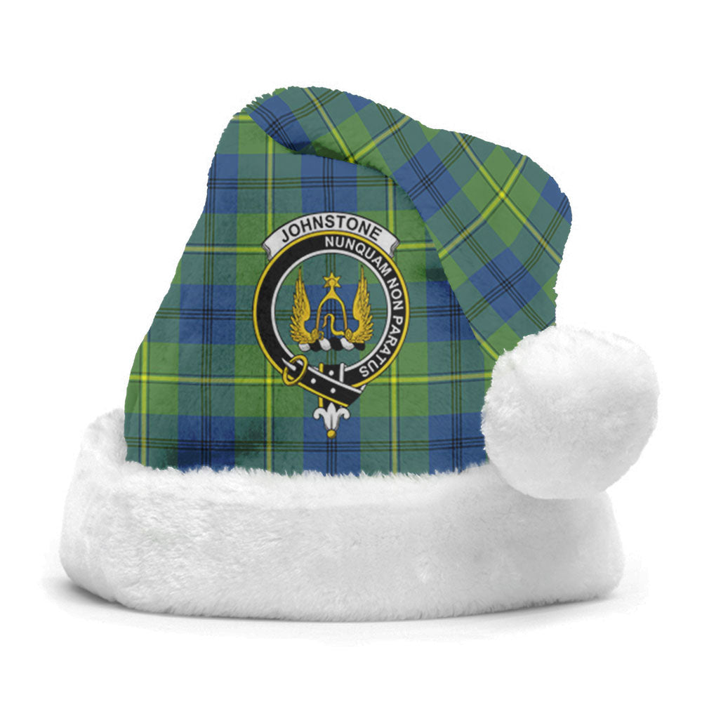 Johnstone Ancient Tartan Crest Christmas Hat